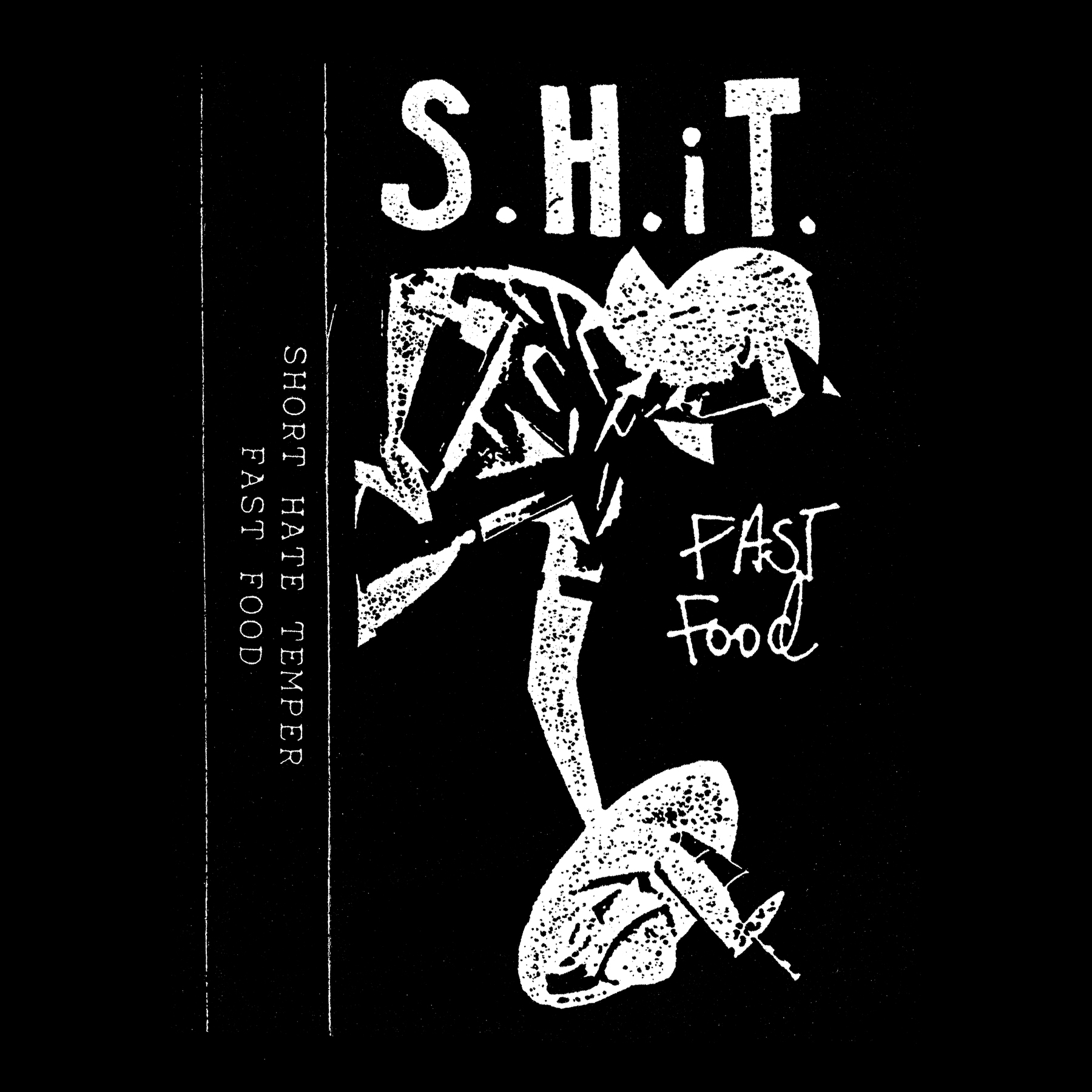 Short Hate Temper - Fast Food 1993 Demo LP (black cover)